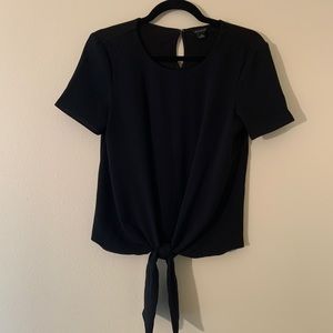 Ann Taylor Tie-front Blouse
